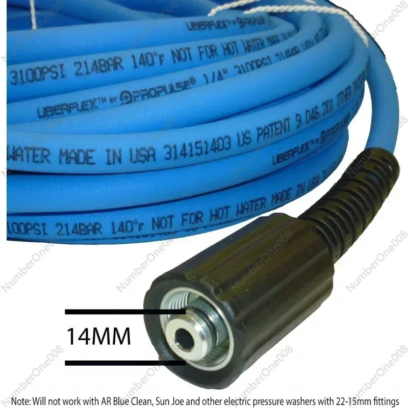 Kink Resistant Pressure Washer Hose 1/4