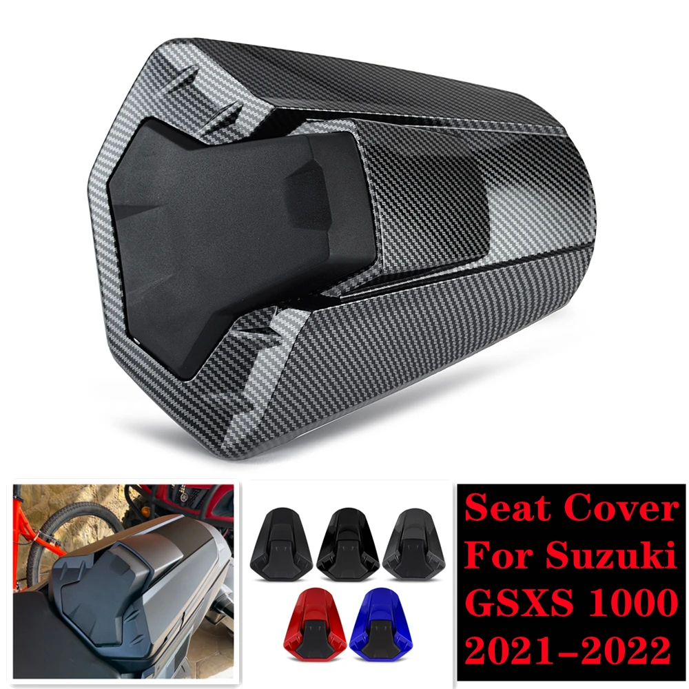 GSXS GSX S GSX-S 1000 Motorcycle Pillion Rear Seat Cover Cowl For 2021 2022 2023 2024 Suzuki GSX-S1000 GSXS1000