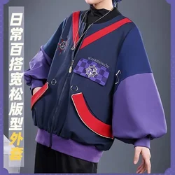 Game Anime Cosplay Balladeer Wanderer Lente Herfst Dagelijks Polyester Baseballjack met lange mouwen Jas Kostuum