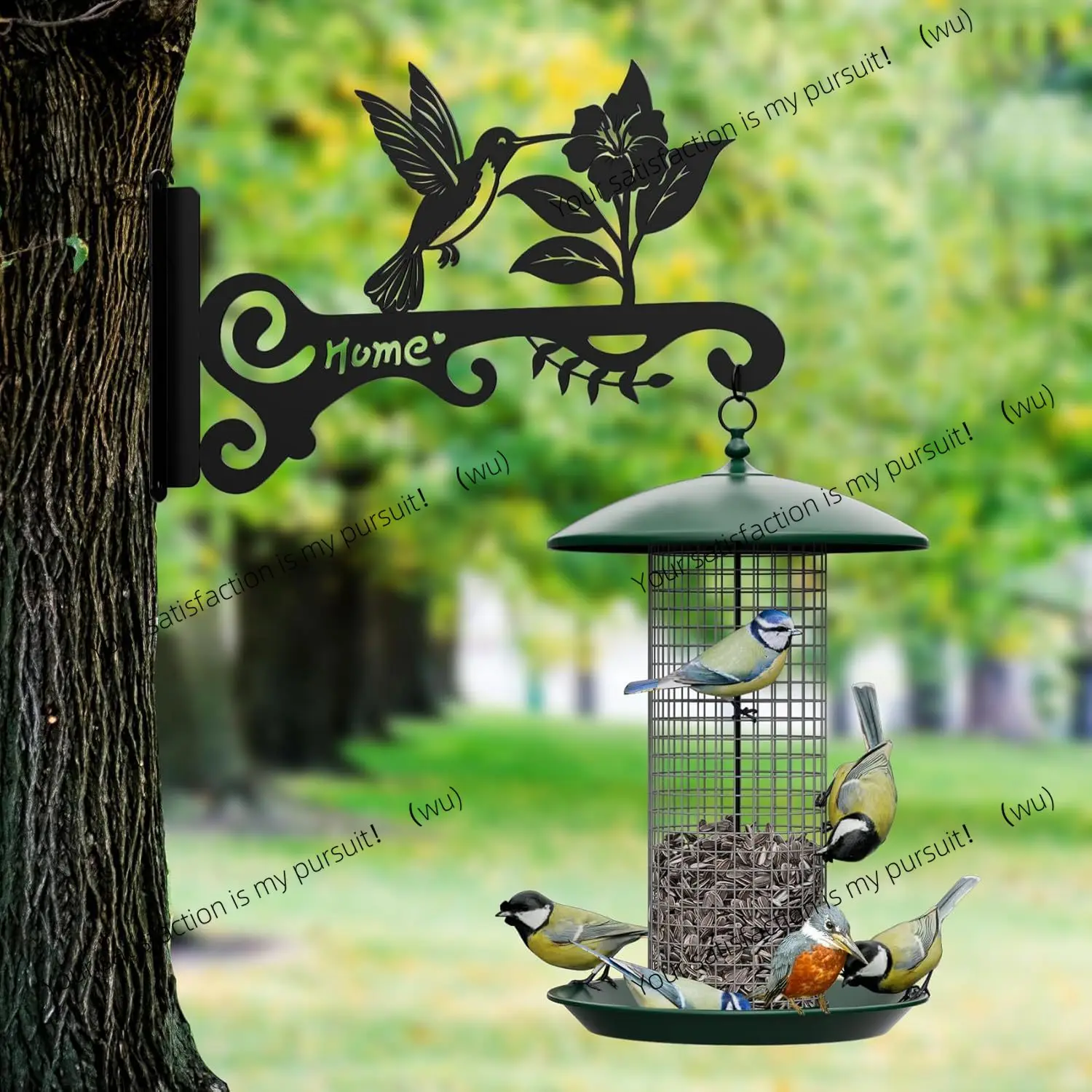 Hanging plant bracket bird rust proof plant hook suitable for hanging plant bird feeder wind chime lantern