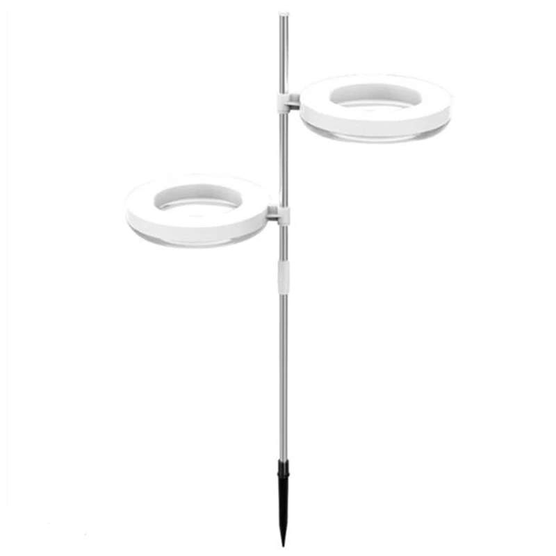 LED Grow Light-12H รอบจับเวลาอัตโนมัติสวิทช์ปรับแหวนแสงวงแหวนสําหรับสวนกระถางต้นไม้เริ่มต้นที่