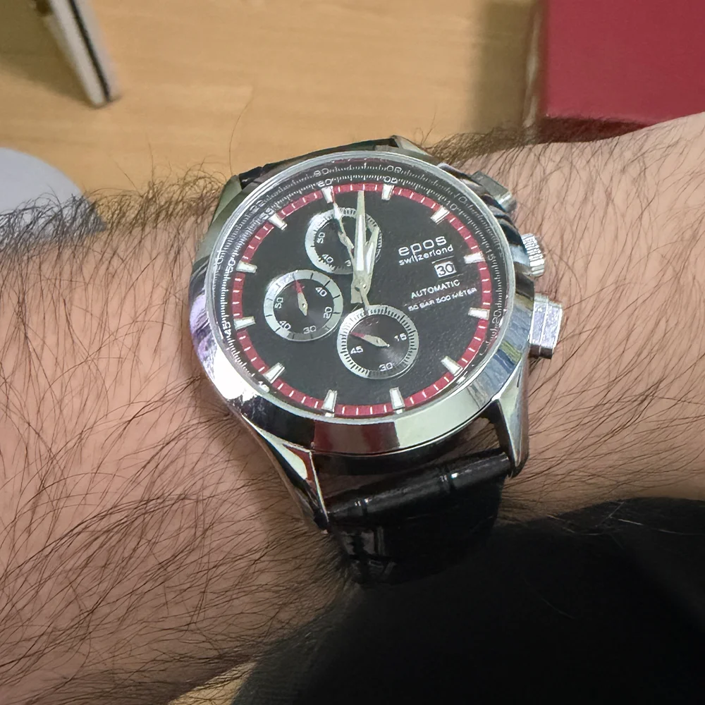 Fashion AAA Hot Super AAA epos Original Brand Watches For Mens Multifunctional Chronograph Auto Date Wristwatch AAA Male Clock