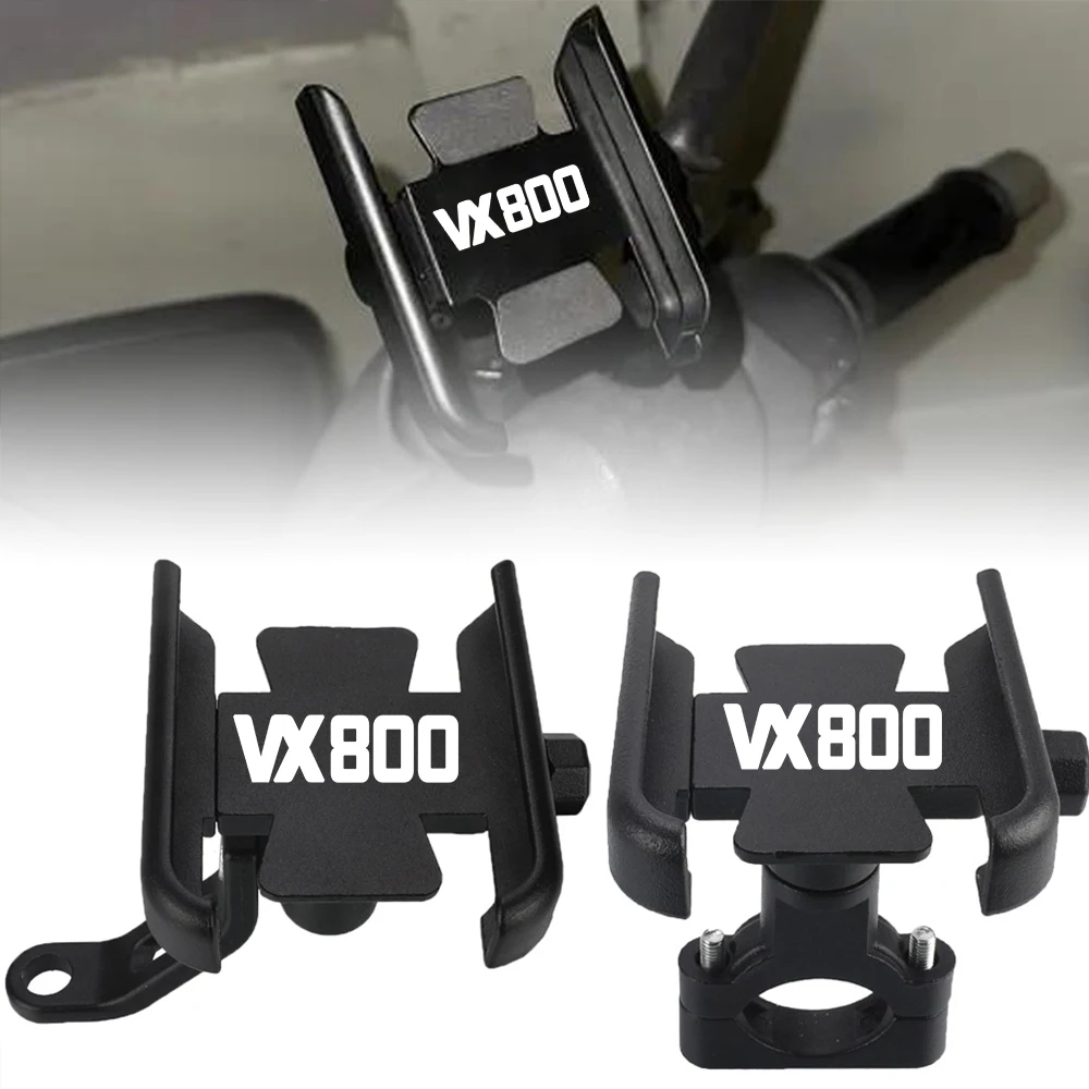 Motorcycle Accessories Handlebar Mobile Phone Holder GPS Stand Bracket For SUZUKI VX 800 VX800L/M/N/R/TVS51B 1990-1994 1995 1996