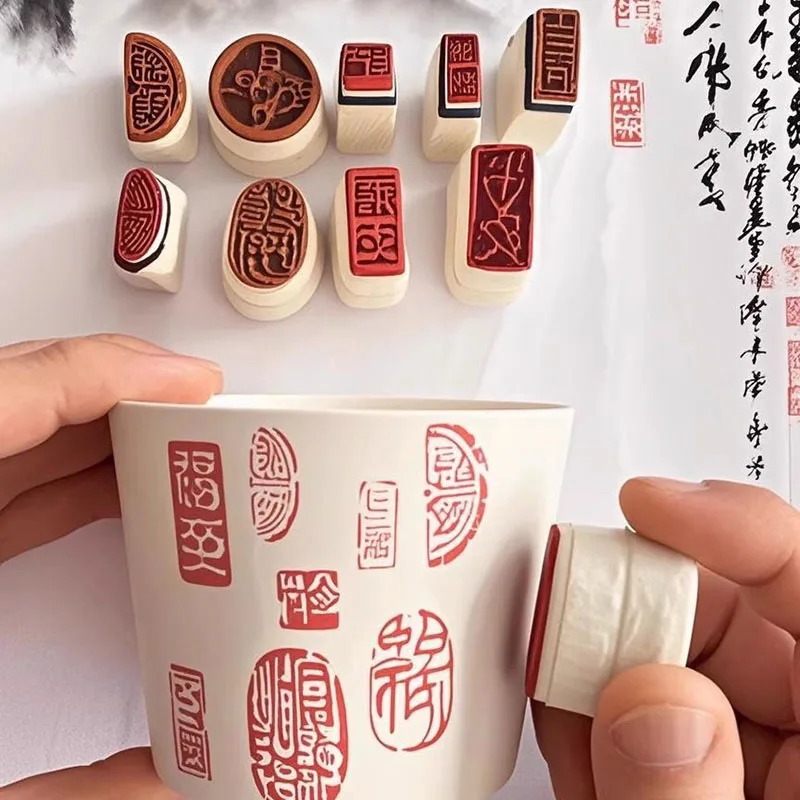 Personalized Pottery Stamp - High Density Sponge Carving Tool for Ceramic Clay, O/G & U/G - Send Your Logo/Pattern