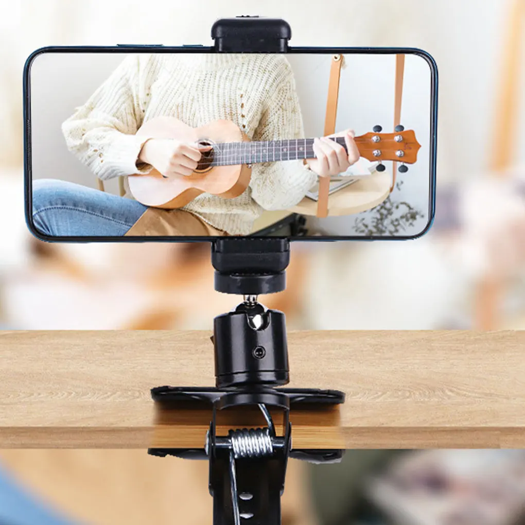 Guitar Head Clip Desktop Music Stand Cell Phone Bracket Performance