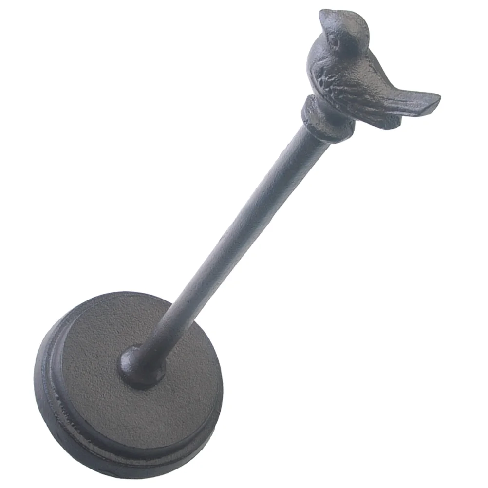 Cast Iron Bird Roll Holder Commercial Paper Towel Towels Holders Decoration Kitchen Stand Metal For Desktop Ornaments