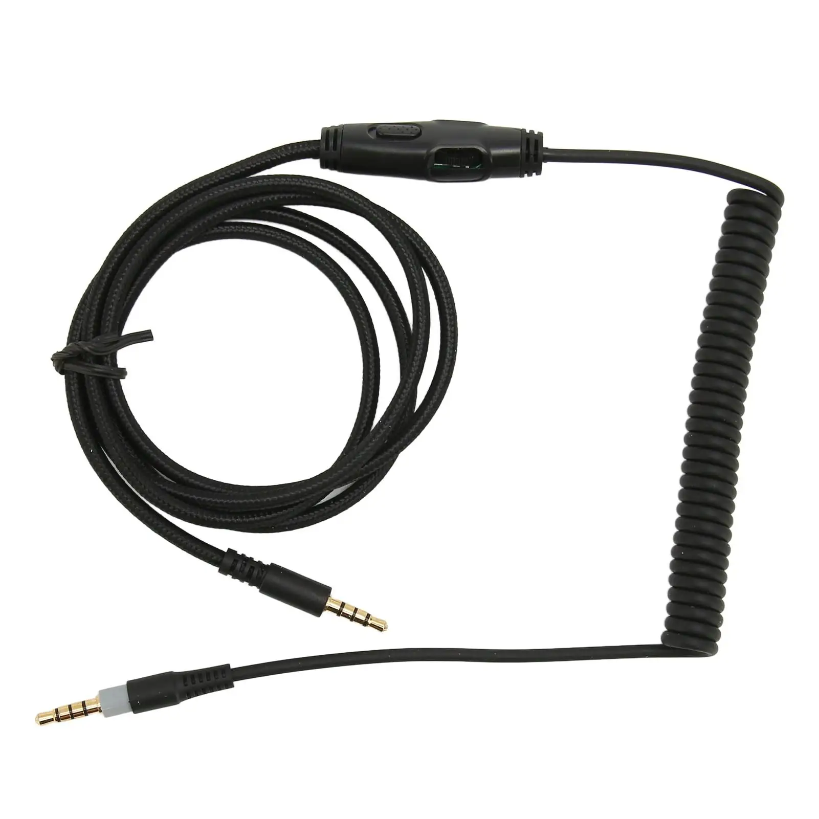 HyperX Cloud Mix Alpha Replacement Coiled Headphone Cable with Volume Key