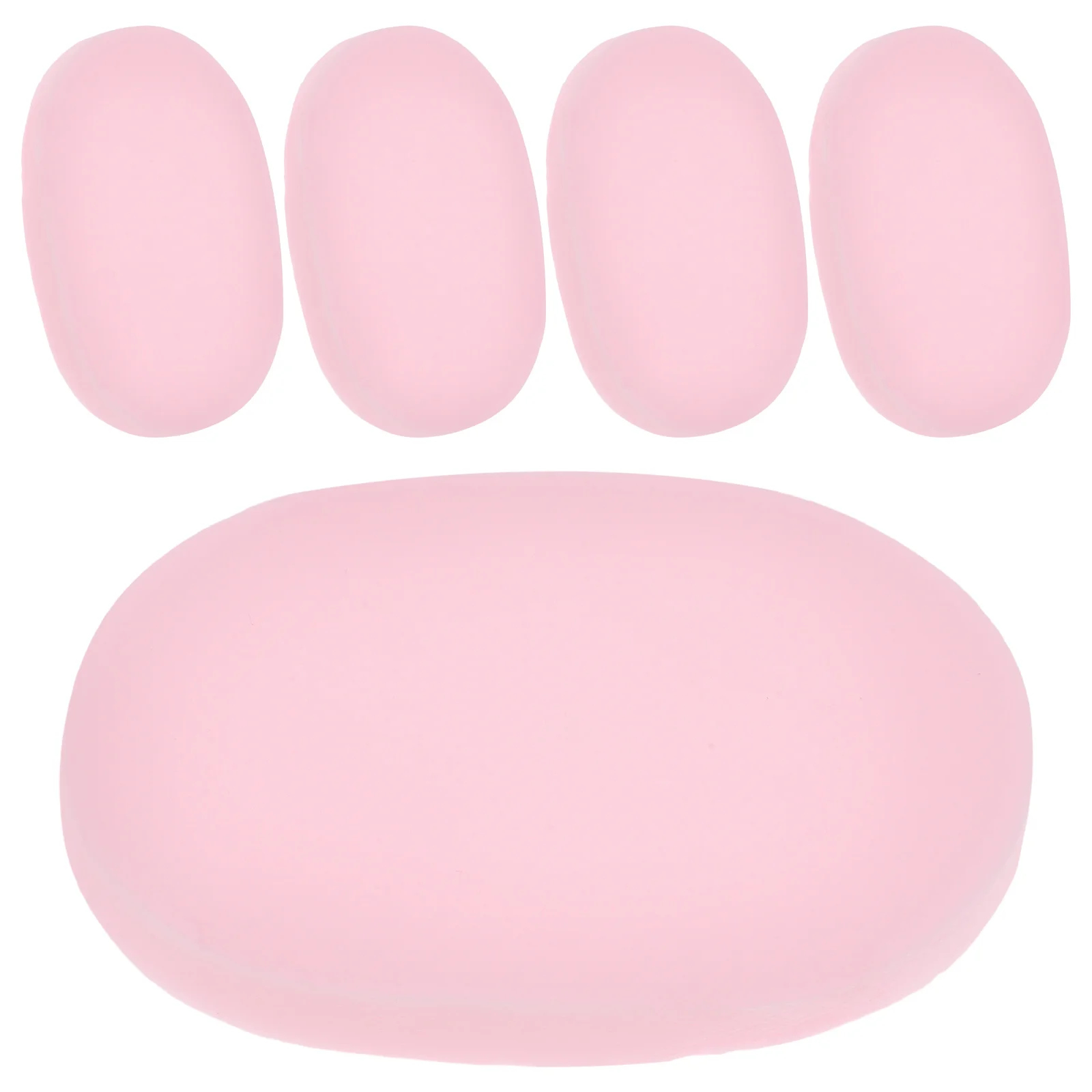 

5 pcs Facial Sponge Soft Smooth Natural Biodegradable Cleansing Makeup Puff Skin Care Cleaning Tool For All Types