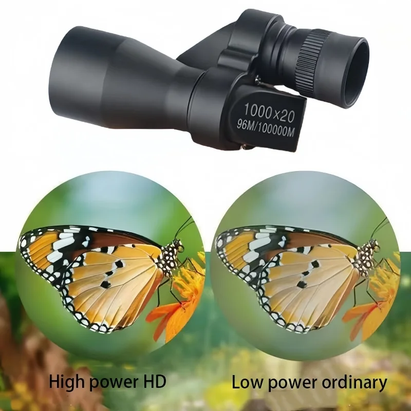 

Portable HD Corner Monocular High Magnification Zoom Outdoor Mountaineering Telescope For Camping Fishing Hunting