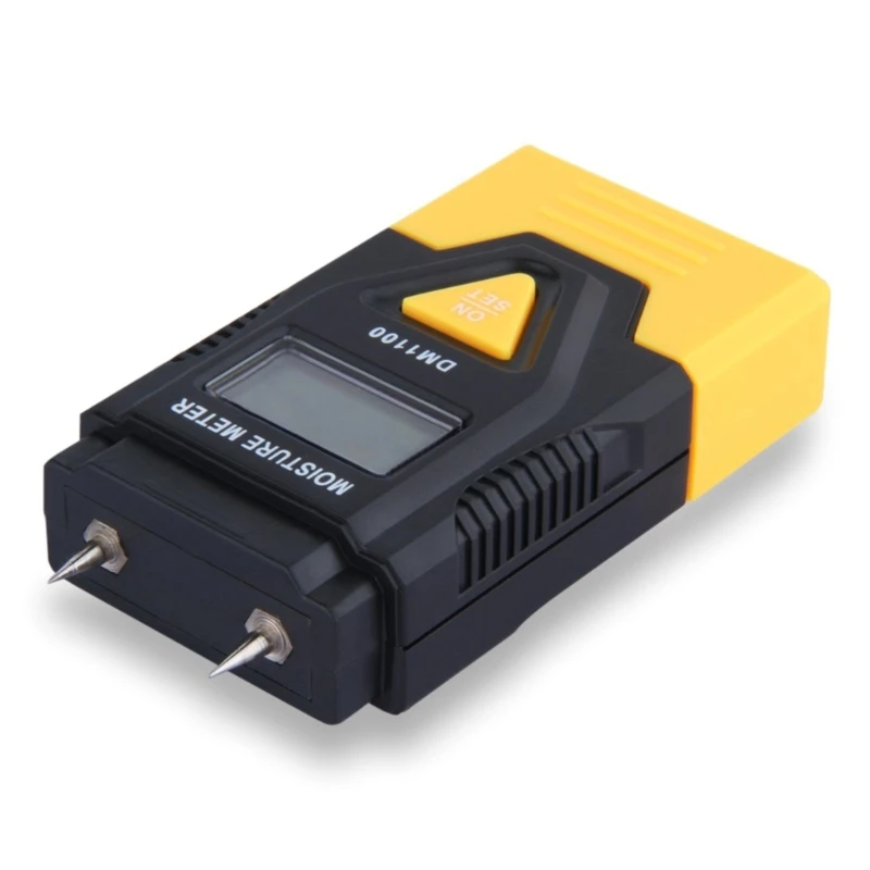 Humidimètre pour matériaux construction avec détection température