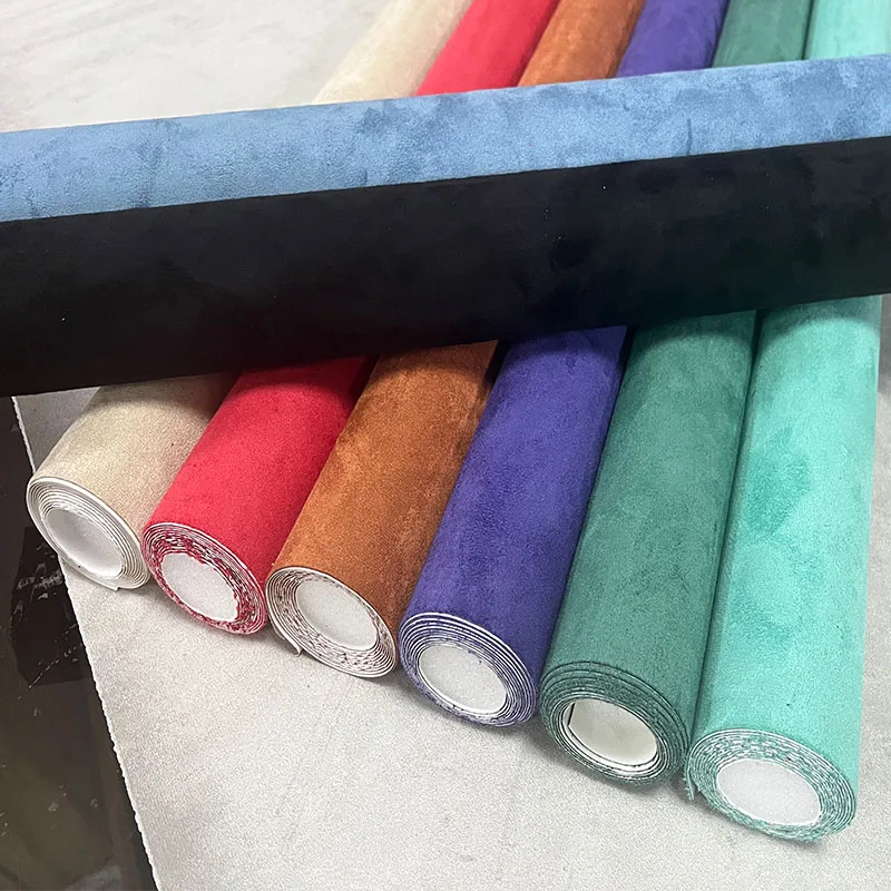 

20x30cm 50x150cm Suede Fabric Self-adhesive Adhesive Cloth for Car Interior Modification Door Panel Workbench DIY Supply