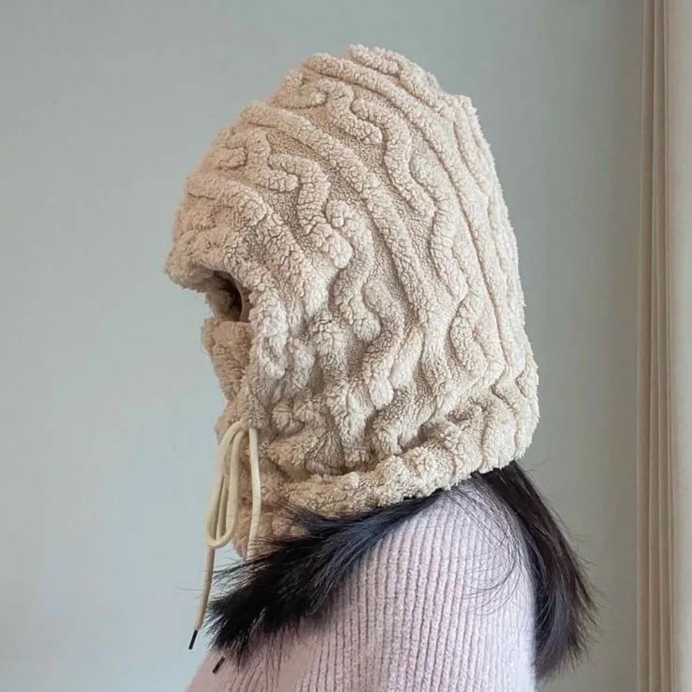 قابل للتعديل حزام دفئا التفاف رئيس قبعة بلون البوليستر الشتاء البلوز قبعة كل مباراة لينة التزلج يندبروف قبعة المرأة