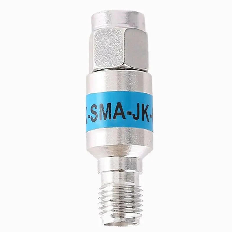 AA05 RF Coaxial DC Block DC-6Ghz SMA Tri- Alloy Straightener, Mini Insulator