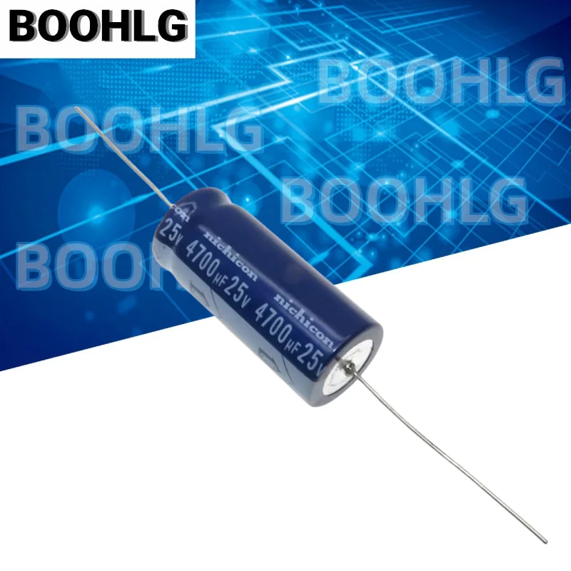 2PCS Original 4700UF 25V Electrolytic Capacitor 25V 4700UF 18X40 VX Blue Robe Axial