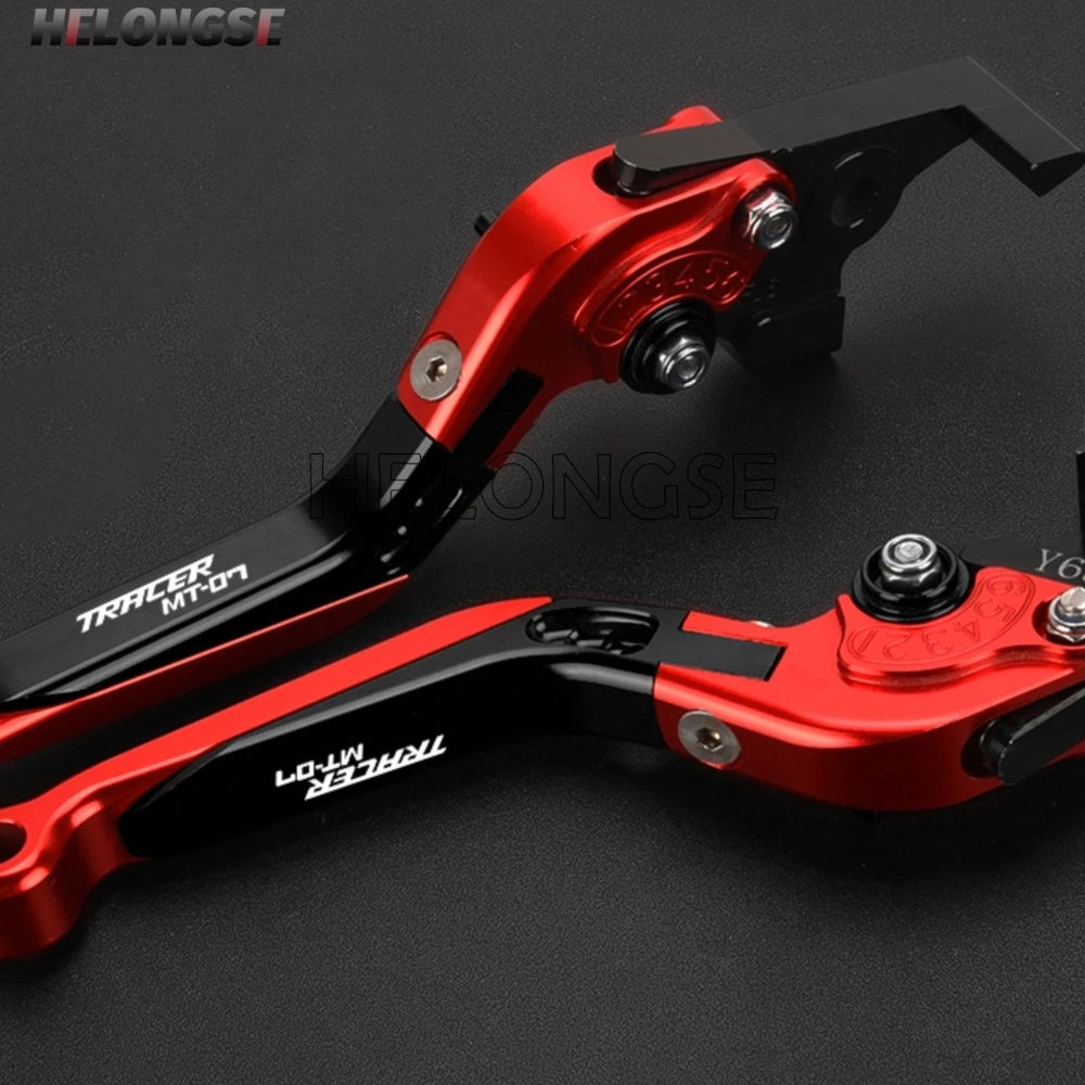 

HELONGSE 2024 Clutch Lever Brake Levers Handle For Yamaha MT-07 FZ07 MT07 MT 07 TRACER GT 2014 -2023 2018 2019 2020 2021 2022