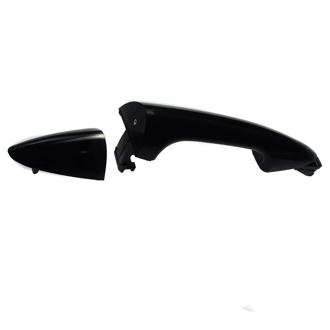 82661-1R000 Car Exterior Front Right Door Handle Fit For Hyundai Accent Black ABS Plastic Without Key Hole