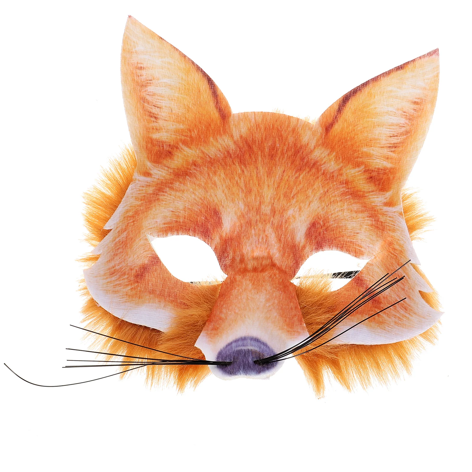 

Halloween Party Masquerade Half Face Fox Mask AFH16021 PVC Elegant Creative Women Realistic Masquerade Masks Cosplay Festive