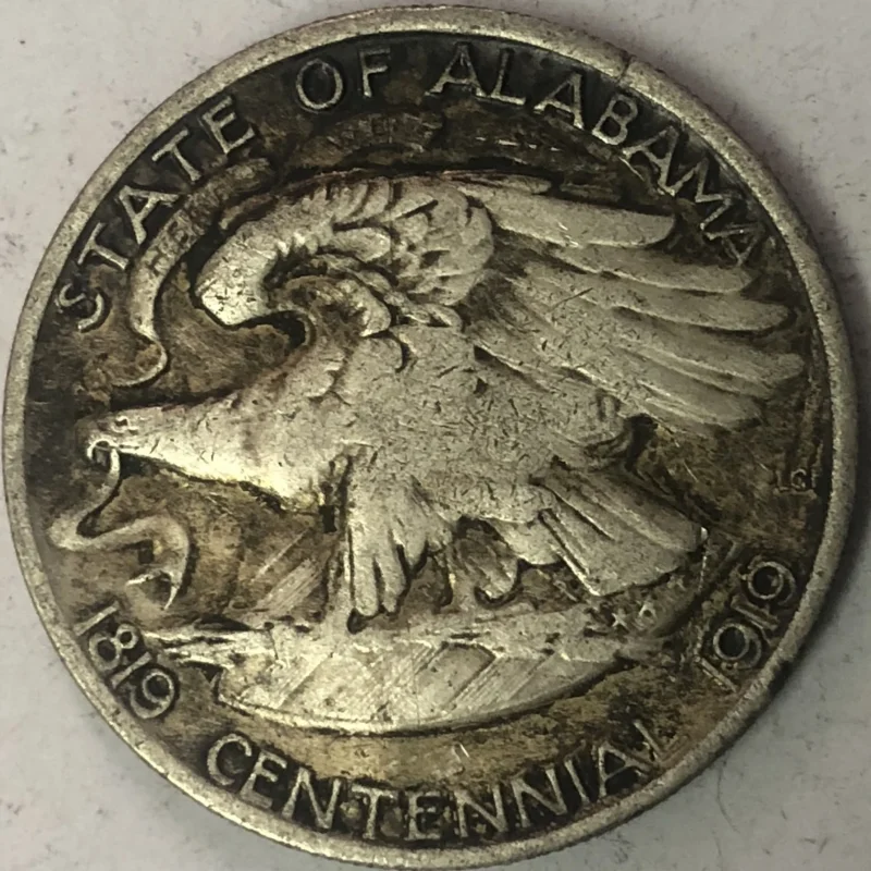 1921 United States half Dollar Alabama Centennial coin copy