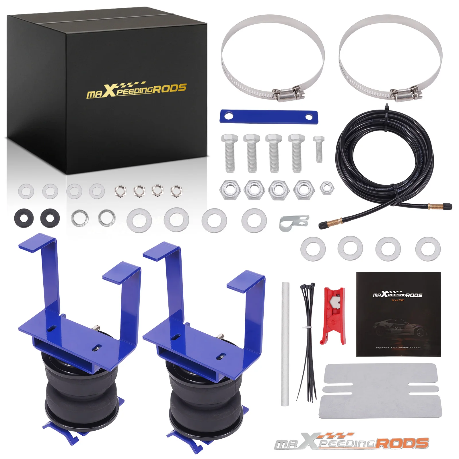 

Rear Air Suspension Spring Bag Kit For GMC Sierra 3500 SL SLE SLT WT 2006-2010 For Chevrolet Silverado 3500 2001-2010
