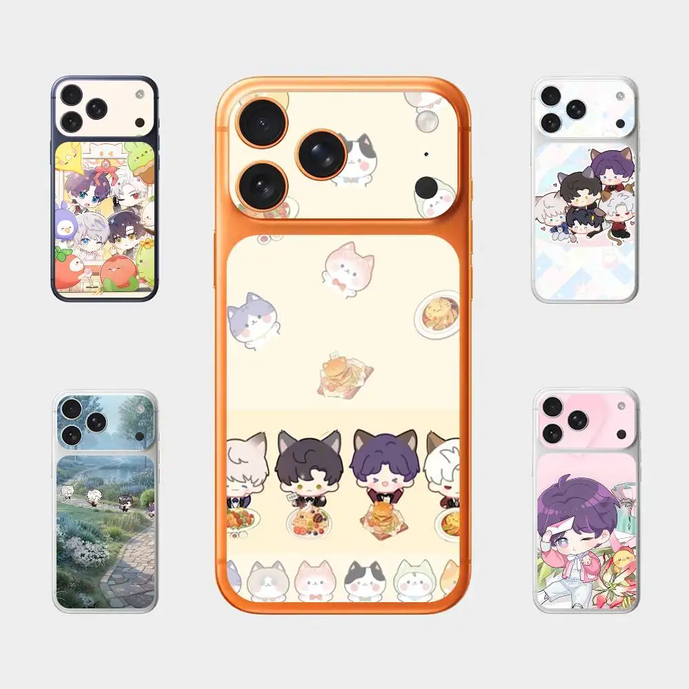 

L-Love and Deepspace Plain Decal Skin for iPhone17 Pro Max Back Film Cover Wrap Screen Protector Anti-scratch Durable Sticker