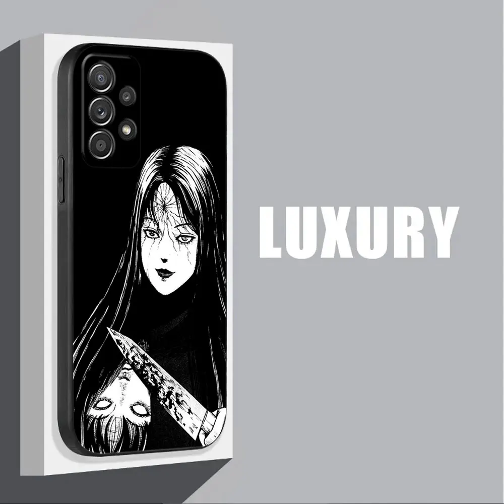 Horror Comic Tomie Junji Ito Manga Phone Case For Samsung Galaxy A15 A25 A24 A23 A22 A21S A20s A13 A10 A05 A04 A03 A02 A14 Cover