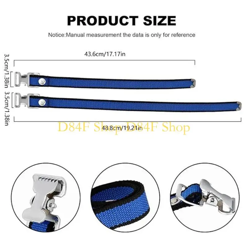 D84F Stilt Straps استبدال الرسامين الحزام القابل للتعديل المشي نايلون تركيب نايلون مع مسامير وفواصل تحسين المنزل #1