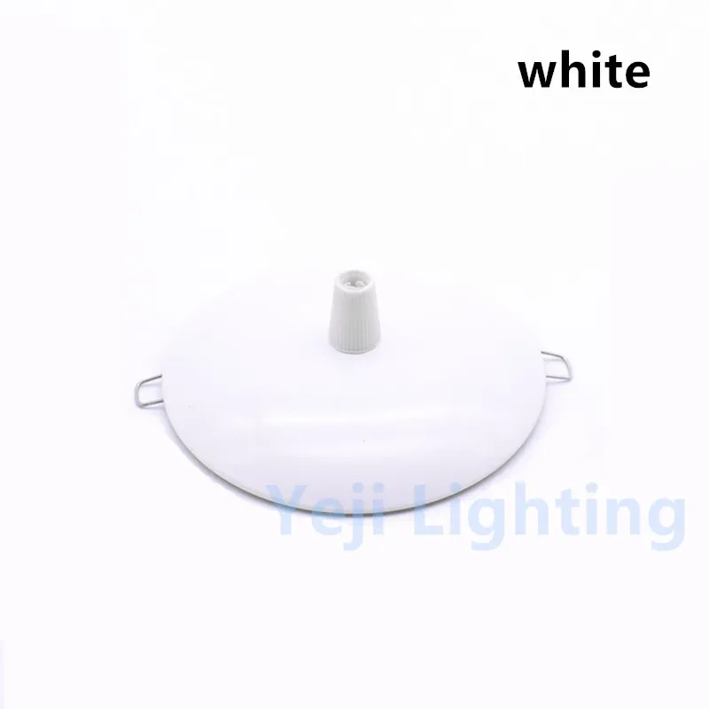 Ceiling rose ceiling canopy ceiling plate with spring bracket and cable grip wire clip Spring downlight hole lighting fittings