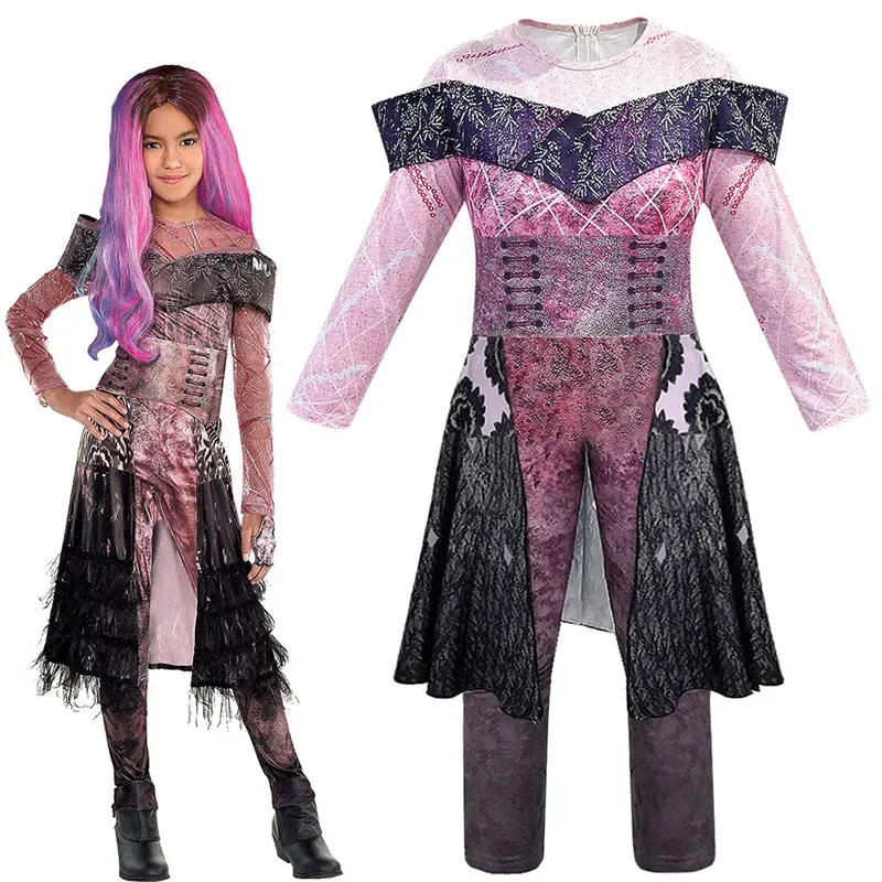 Descendants of the Queen 3 Audrey Evey Halloween costume Party Fantasia Women's Musical Starlight Heir Children Cosplay