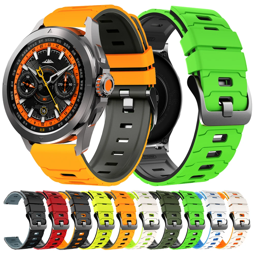 22Mm Silicone Watch… - image