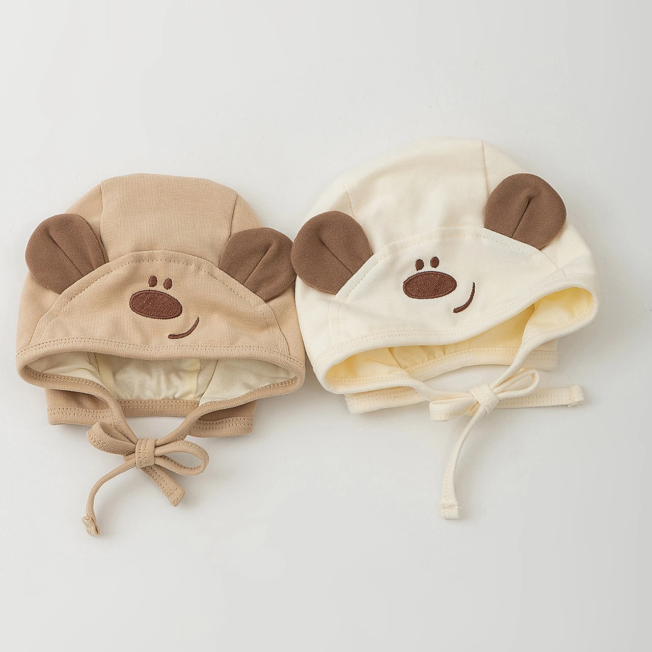 

Защитная шапка для ушей с милым рисунком для малышей, осенне-зимняя шапка для новорожденных, головной убор для младенцев от 0 до 18 месяцев, мягкая хлопковая детская шапочка