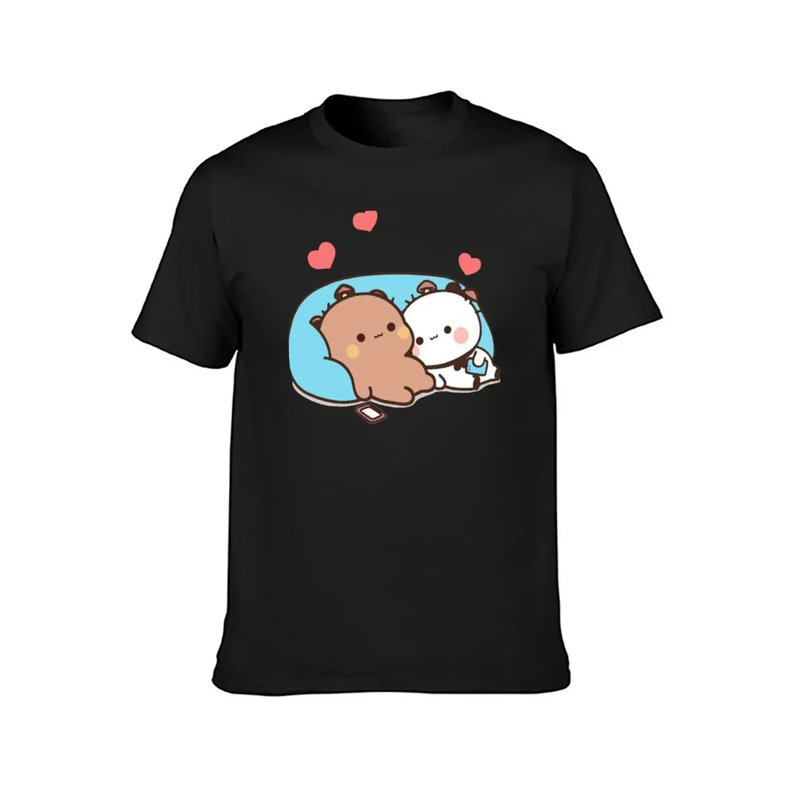 bear and panda bubu dudu balloon T-Shirt graphic shirts tops tshirts for men