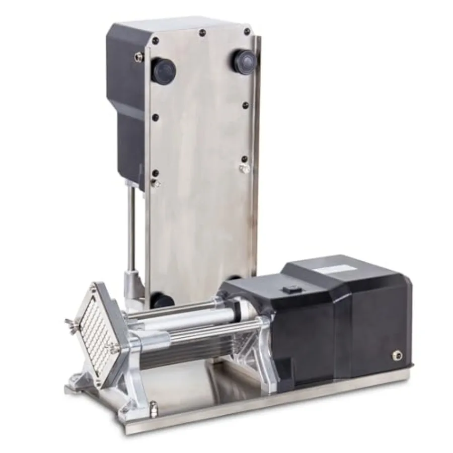 ماكينة تقطيع القلي الفرنسية الكهربائية التجارية مع 3 شفرات قابلة للاستبدال من الفولاذ المقاوم للصدأ مقاسات شفرات تقطيع البطاطس الاحترافية #5