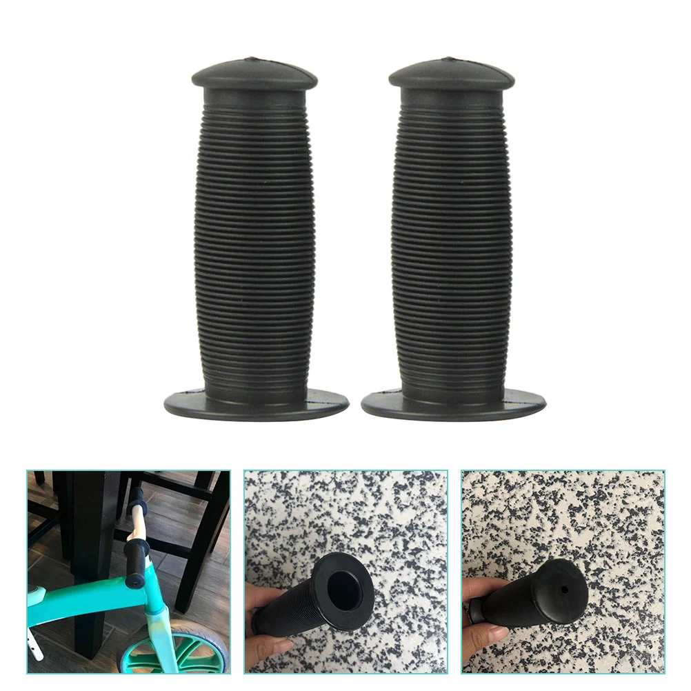 3pcs Bicycle Handlebar Grip Bike Handle Grips Replacements Rubber Bike Handle Grips Shockproof Cycling Grips Outdoor Bike