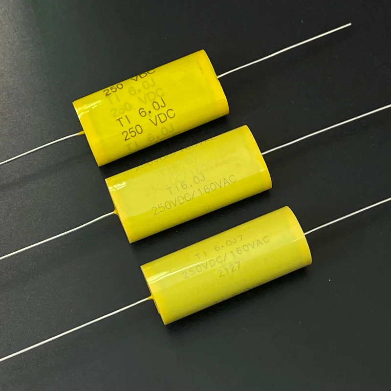 

5PCS 6UF 250V 605J Fever coupled frequency-dividing film capacitor