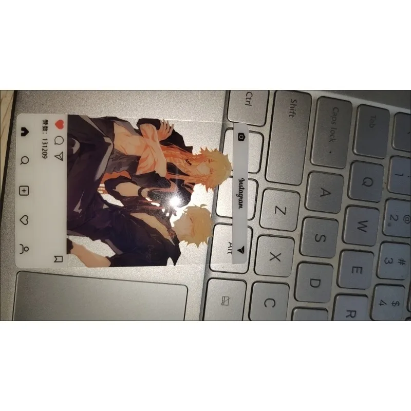 Game Honkai Star Rail Three-Inch Photo Props Diy Cartoon Pvc Transparent Card Mydei Phainon NeiKos496 Collection Card Gift