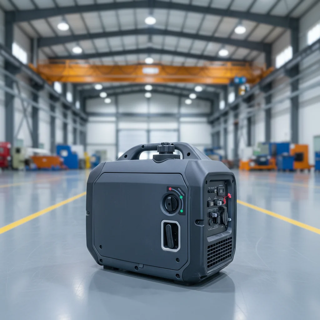 Portable Silent Dual Fuel Air-Cooled 200cc Auto Start Inverter Generator 2000W 48V 50/60Hz Light Weight Series 56dB view 4