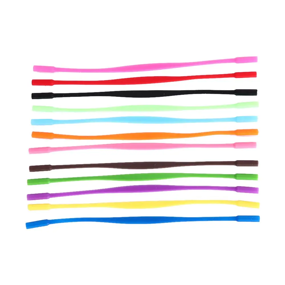 1pcs Silicone Eyeglasses Straps Glasses Sunglasses chain Sports Band Cord Holder Elastic Anti Slip String Ropes