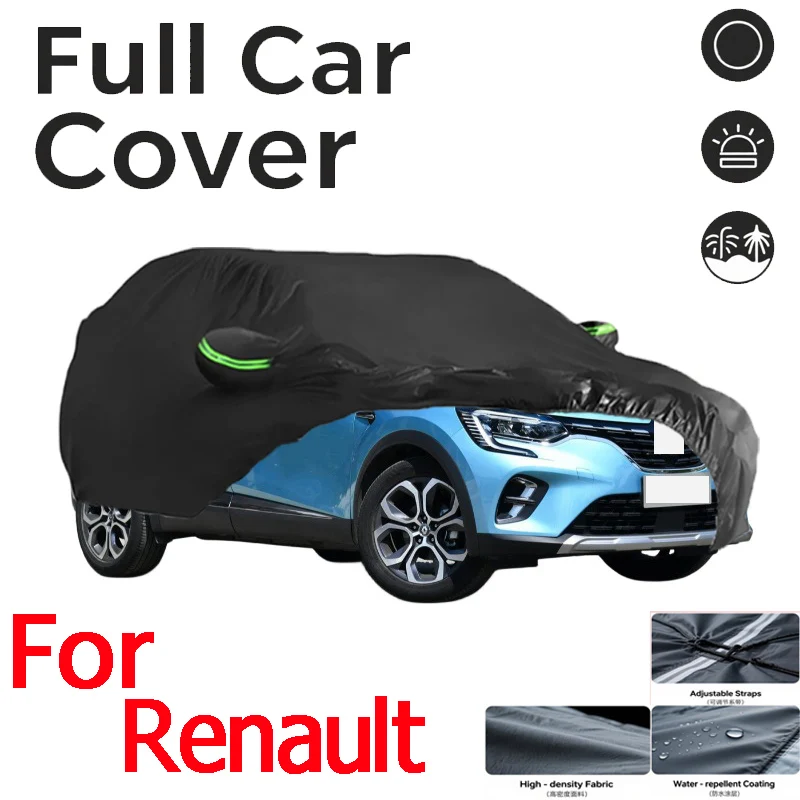 

Renault Full Car Cover: Outdoor Shield Against Snow, Rain, Sun, Dust & Scratches – All-Weather Guard