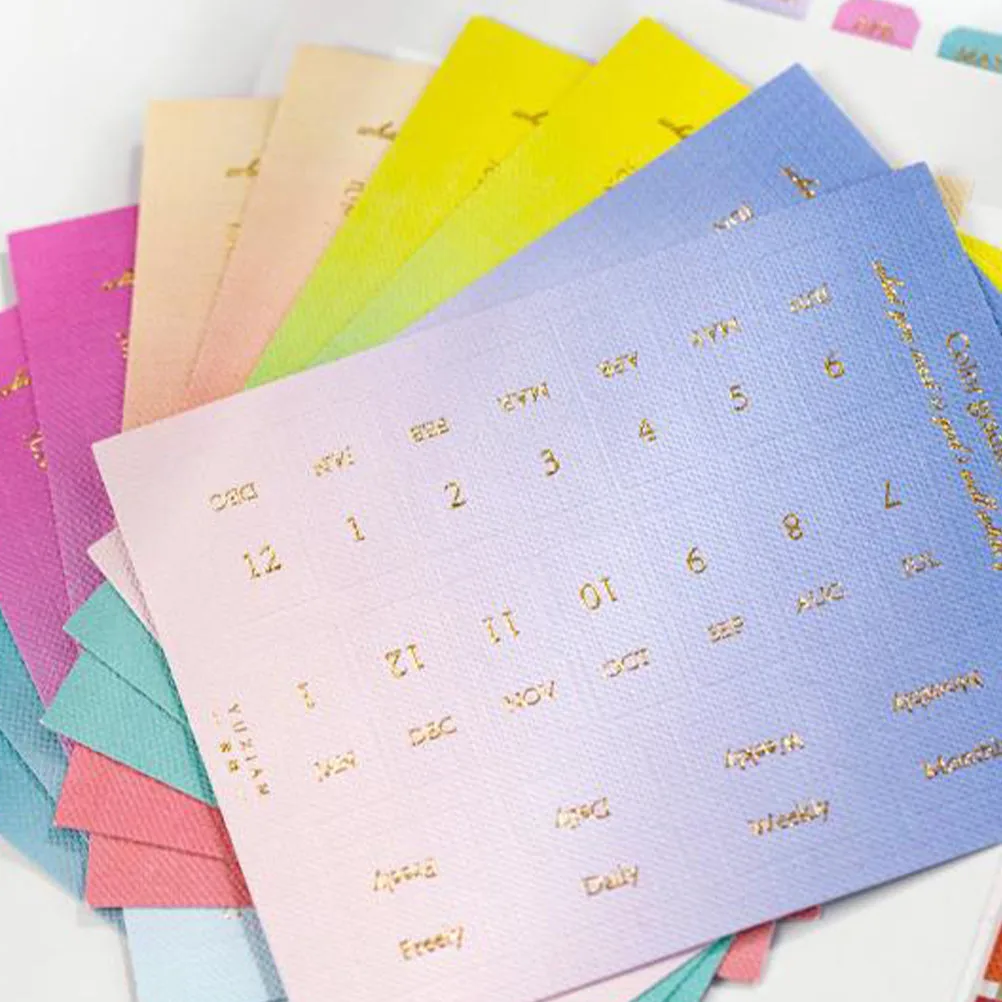 20 Sheets Index Tabs Sticky Labels Notebooks Files Books Indexing Reminder Stickers Page Label Classification Tabs Organizer