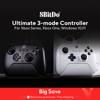 8BitDo Ultimate 3-mode Gaming Controller for Xbox, Hall Effect Joysticks, Compatible Windows, and Android