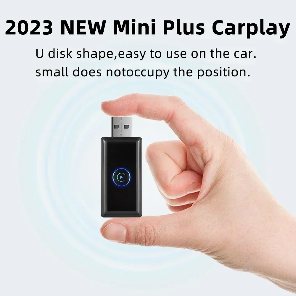 Car Mini AI Box for Apple Carplay Wireless Adapter Car OEM Wired CarPlay To Wireless CarPlay USB Dongle Plug and  Play ai box