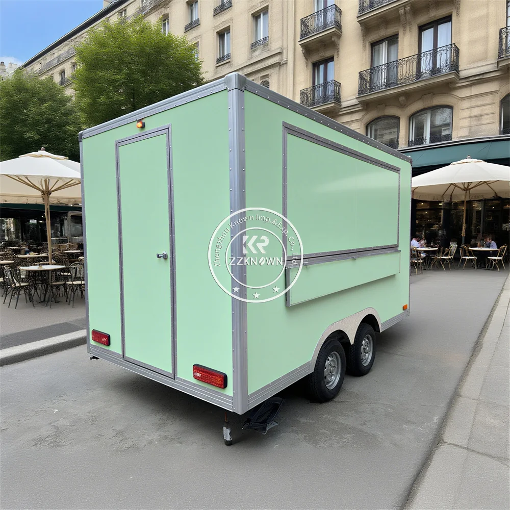 

Custom Fast Food Truck Hotdog Bbq Snack Cart Mobile Fast Food Trailer Concession Coffee Shop Food Truck With VIN CE