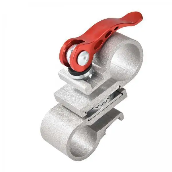 Outdoor Chair Mount Umbrella Rod Holder Adjustable Aluminum Alloy Clamp Bracket for Fishing Accessories