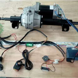 120W-1500W 24V DC Electric Motor Driving Rear Axle Auto Transmission Car Motor Kit