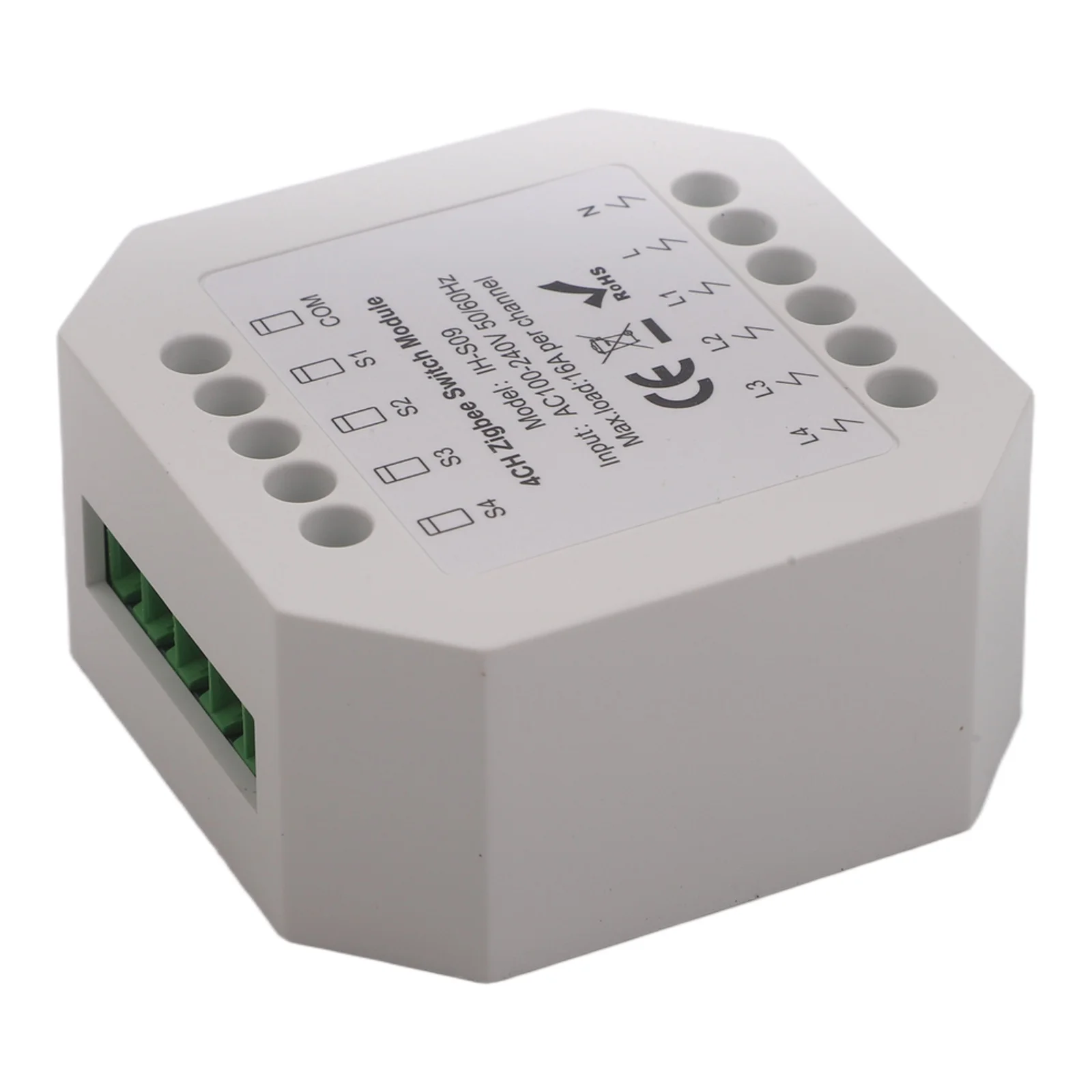 For Zigbee 3.0 Compatible Smart Switch 16A for Tuya Platform with App Control and Multi Module Grouping Capability