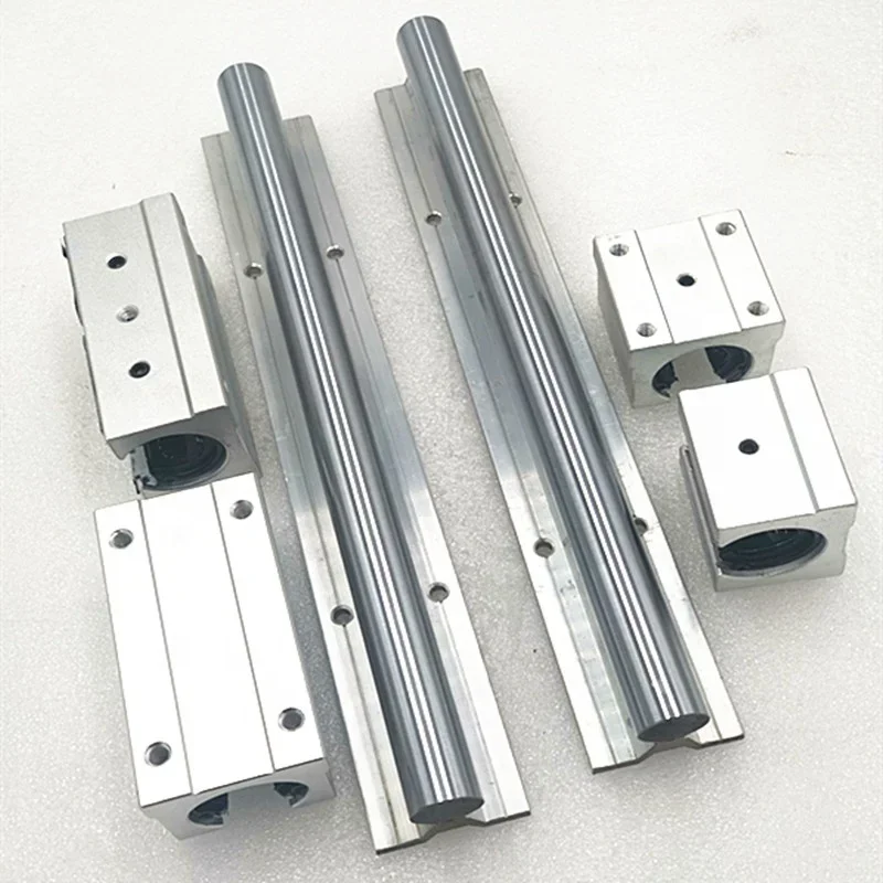 SBR Series Aluminum Support Rail Linear Guides  Linear Motion Guide SBR12 1000mm SBR12UU Shaft Diameter 12mm for CNC