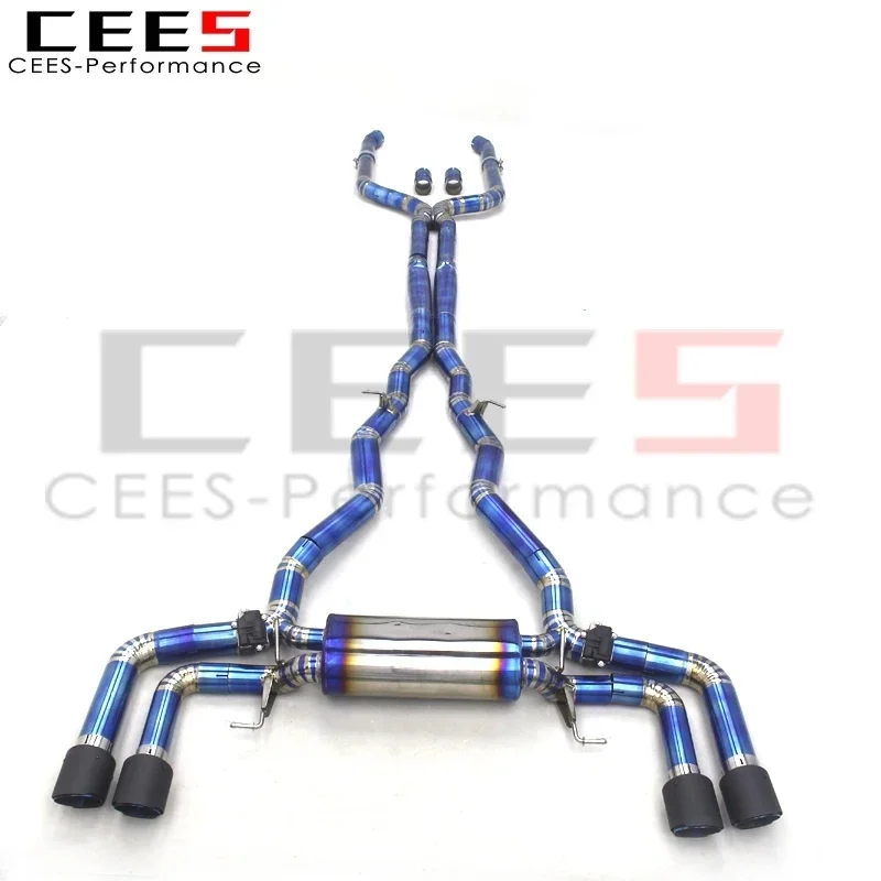 

cees Catback Exhaust Pipes for BMW M850/M850i 4.4TT 2019-2023 Car Exhaust System Stainless Steel Exhaust Pipe Muffler Escape