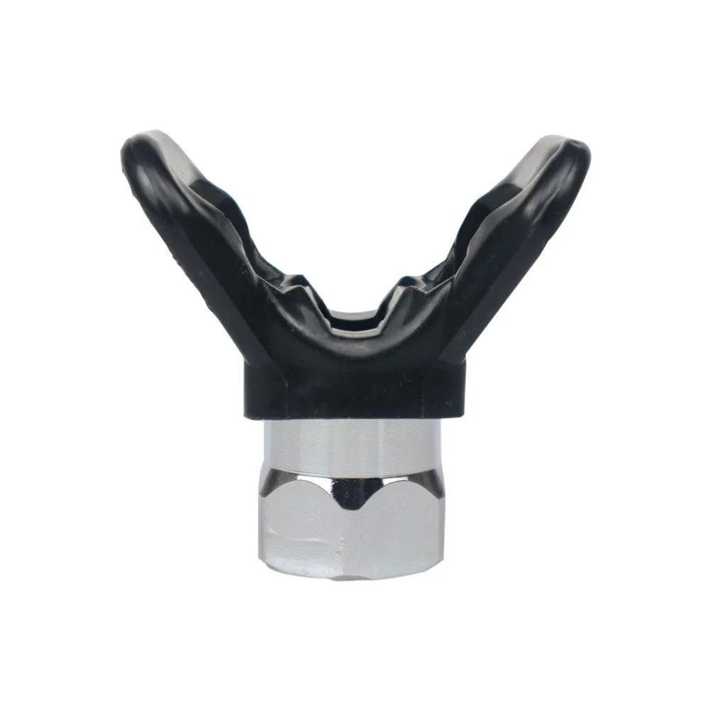 Imagem -04 - Paint Spray Gun Ponta Plana Bocal Guarda Wagner Airless Pulverizador Bocal Assento Guarda Peças de Máquina