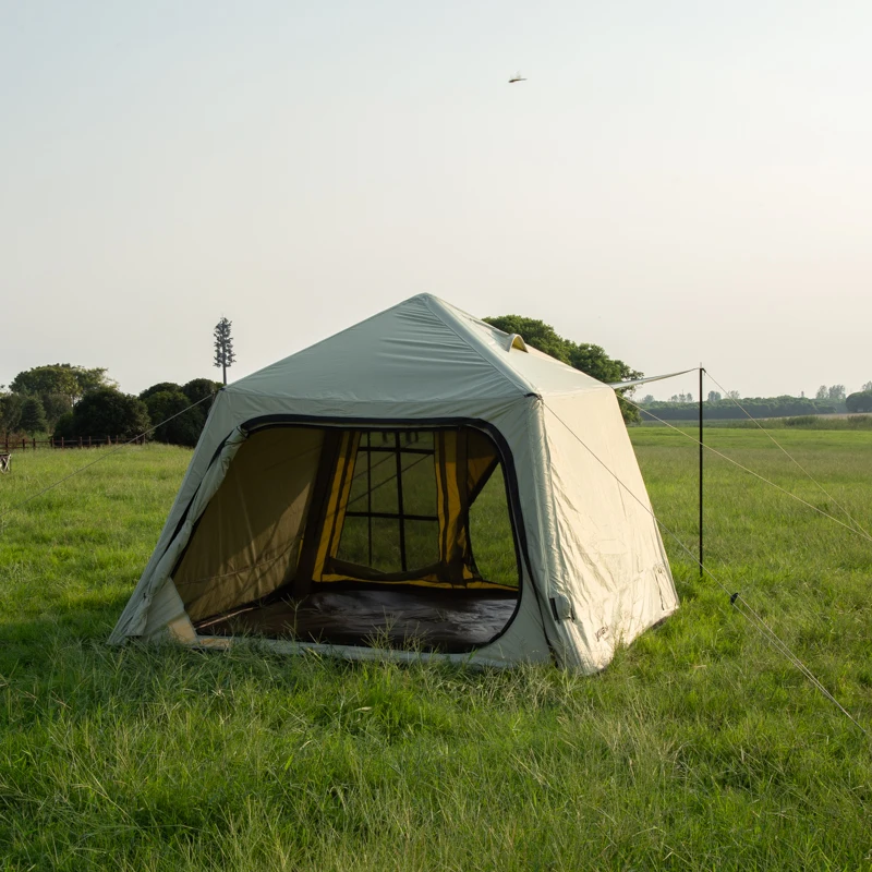 

Luxury Outdoor Air Camping Tent Safari Inflatable Family Picnic Tent