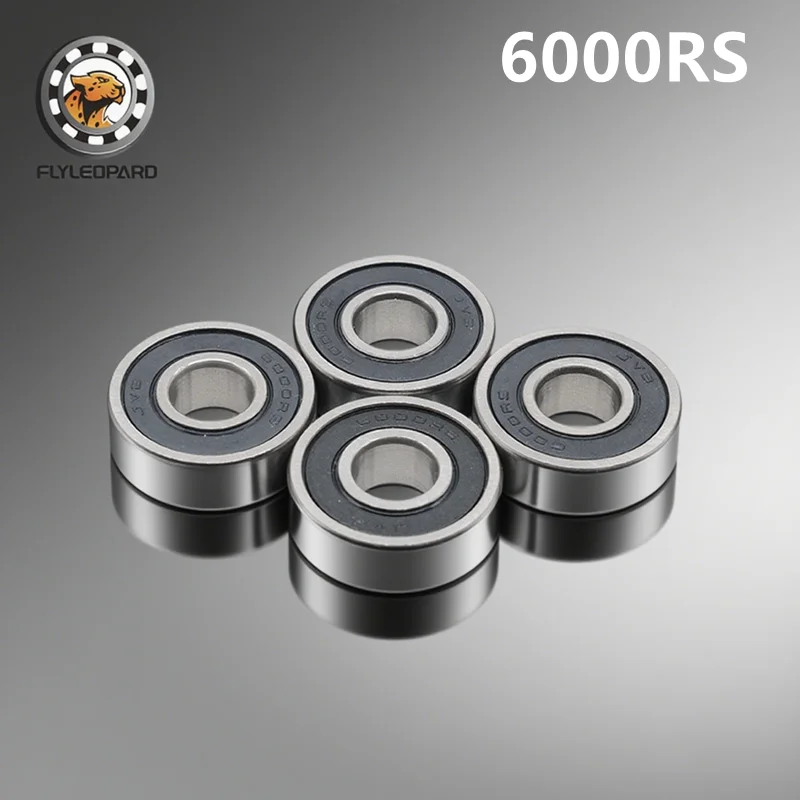 

(1/2/4/6/8/10 шт.) Шарикоподшипник 6000RS 10x26x8 мм ABEC-7 6000 2RS для механического и электрооборудования, бытовой техники